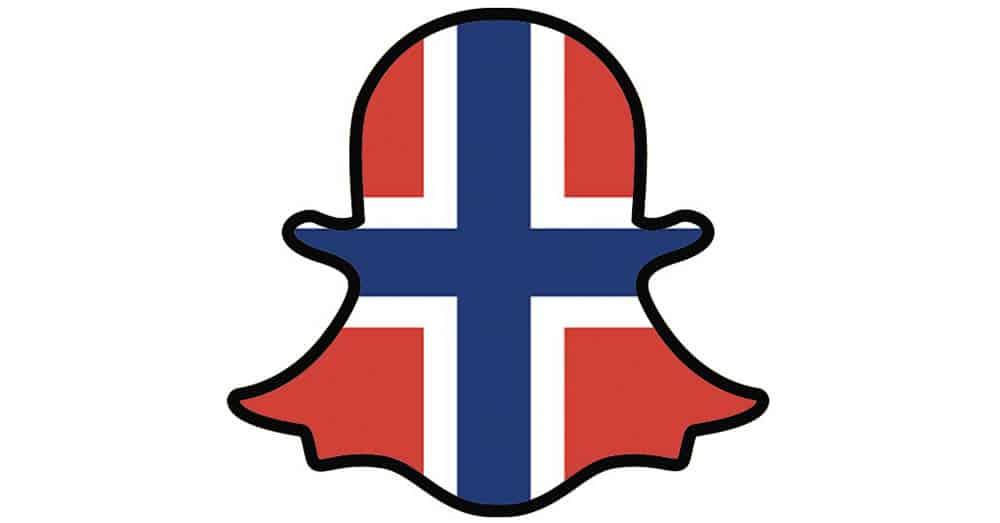 snapchat norge brukere flagg helt digital