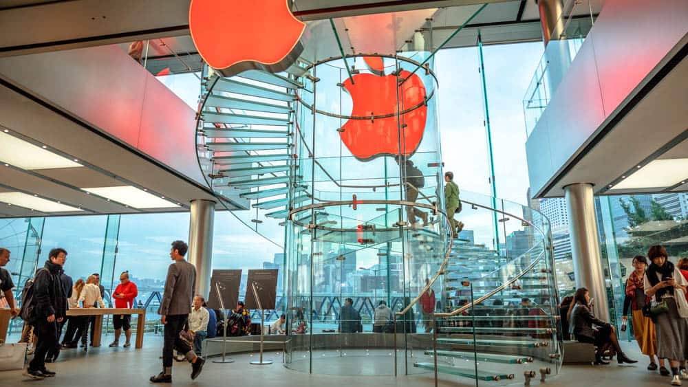 Kina er viktig for Apple – så viktig at de ikke vil snakke om det. Foto: Benny Marty/Shutterstock